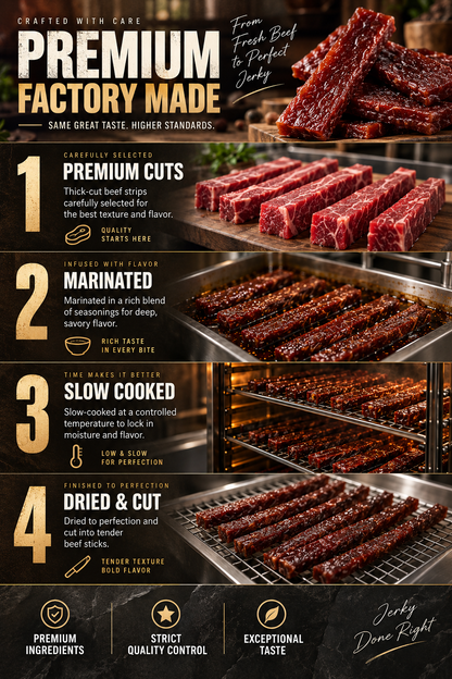 🥩Craving Snacks While Cutting Sugar? This Zero-Sugar Premium American Beef Jerky Lets You Indulge Without the Guilt or Spikes-Finn